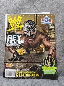 WWE Magazine August 2007 Rey Returns With POSTER!!  Like New! - Picture 1 of 7