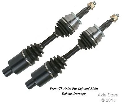 2 nuevos ejes delanteros CV izquierdo y derecho con garantía para Dodge Dakota Durango Foto 1 de 3