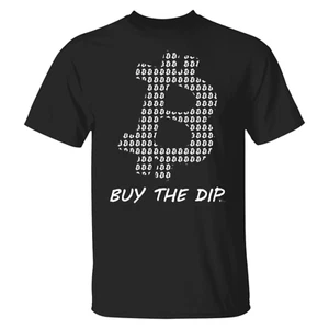 Bitcoin BTC Crypto Cryptocurrency Altcoin HODL Black T-Shirt UPC74 - Picture 1 of 2