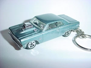 HOT 3D 1964 CHEVROLET CHEVELLE SS CUSTOM KEYCHAIN key keyring muscle hot wheels - Picture 1 of 5
