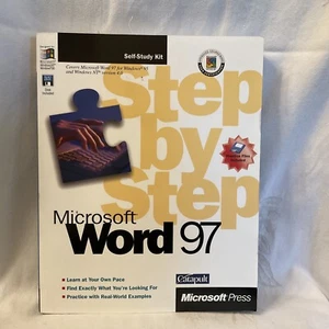 Microsoft Word 97: Self Study Kit - Step by Step by Catapult 1572313137 79014513 - Picture 1 of 5