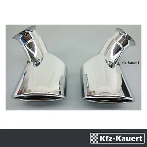 JP Endrohr Blenden Auspuff passend für Porsche 996 97-01, Edelstahl - Picture 1 of 1