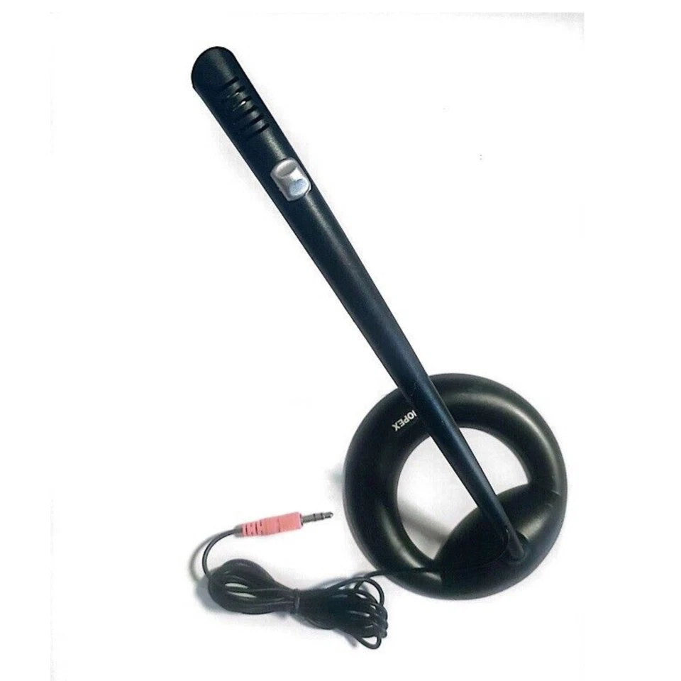 Microfono da tavolo per computer Knopex con jack 3,5mm Stereo,impedenza 2000 ohm - Immagine 1 di 1