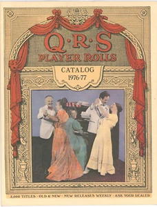 Catálogo QRS Player Rolls Piano 1976-77 - Imagen 1 de 2