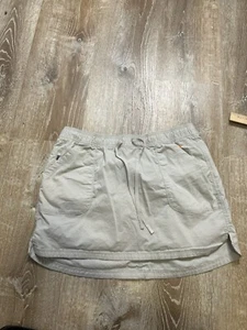 Title Nine Scout Skort Women Large Tan Khaki Athletic Skirt Rip Stop - Bild 1 von 7
