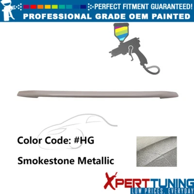 Fits 13-19 Ford Taurus Sedan OE Style #HG Smokestone Metallic Trunk Spoiler ABS Foto 1 de 4