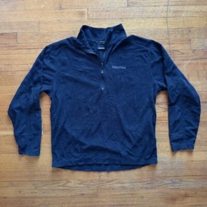 Marmot Fleece Pullover Quarter Zip Lightweight Outdoor Top Mens L - Picture 1 of 7