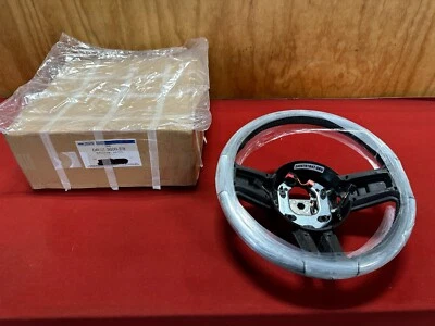 NOS 2013-2014 FORD MUSTANG LEATHER BLUE STITCHING STEERING WHEEL DR3Z-3600-EB - Image 1 of 4