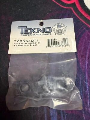 Tekno RC TKR5540T1 Rear Hub Set (2) (+1°) - Image 1 of 2