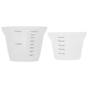 2pcs Silicone Cupcake Baking Cups Resin Mixing Cups Baking Tool - Picture 1 of 12