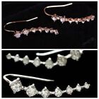 7crystals Ear Cuffs Climber Party Earrings Hypoallergenic Earring/au