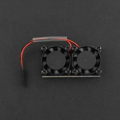 For Raspberry Pi Dual Fan Cooling Kit compatible For Raspberry Pi 3B/3B+/4B - Bild 1 von 4