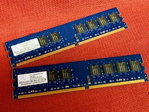 2-NANYA 1GB 1Rx8 PC2-6400U-555-12-E1 RAM DDR2 Memory Module - Picture 1 of 2