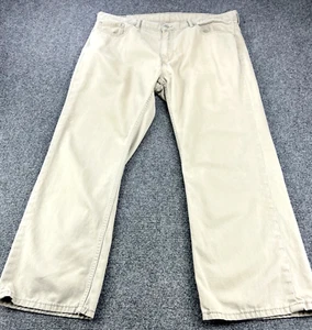 Levi's 559 Jeans Mens 40x30 Beige Relaxed Fit Straight Leg Denim Cotton - Picture 1 of 9