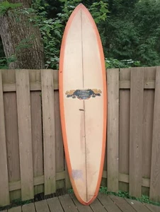 VINTAGE GORDON & SMITH 92 INCH LONG SURF BOARD W BONDO LOCAL PICK UP - Picture 1 of 8