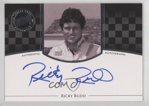 2009 Press Pass Legends Auto Silver Ricky Rudd Auto