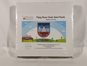 Tim Weberding Woodworks Gatlinburg TN Flying House Farms Jigsaw Puzzle New - Picture 1 of 7