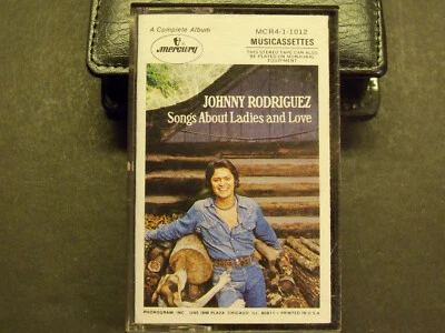 Johnny Rodriguez - Songs About Ladies and Love - Cassette - End & Paper Label - Image 1 of 4
