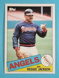 1985 Topps Reggie Jackson California Angels #200 ⚾ - Picture 1 of 2