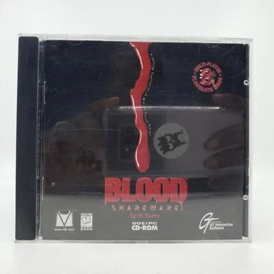Blood Shareware Spill Some Computer Video Game 1997 DOSPC CD-ROM Survival Horror - Image 1 of 4
