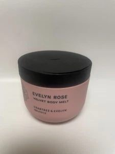 Loción corporal de terciopelo rosa Crabtree & Evelyn 8,4 fl oz tapa dañada ver fotos - Imagen 1 de 6