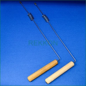2pcs Dowsing Divining Rods Paranormal Quality Made Quick Response Spirit Hunter - Picture 1 of 3