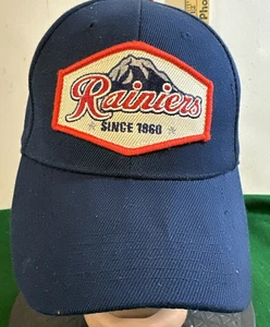Tacoma Rainiers Minor League  Baseball  sz Large Patch Strapback Adjustable - Picture 1 of 8