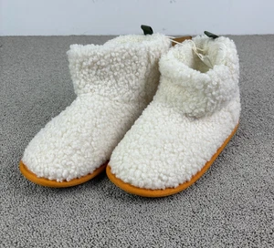Aldi Aldimania Home Slippers Winter Hausschuhe Hausschlappen weiß Gr. 40 NEU - Bild 1 von 4