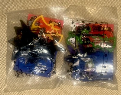 RARO 2006 Jack in the Box Batman + Joker Mochila Colgadores NUEVO SELLADO Lote de 2 Foto 1 de 4