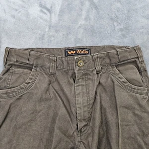 Walls Hose Herren 38x32 braun Doppelknie Workwear Stretch Canvas Ditchdigger - Bild 1 von 13