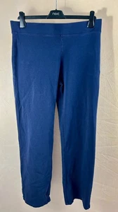 M & S Size 14 Regular Navy Pull on casual trousers/jog bottoms - Picture 1 of 22