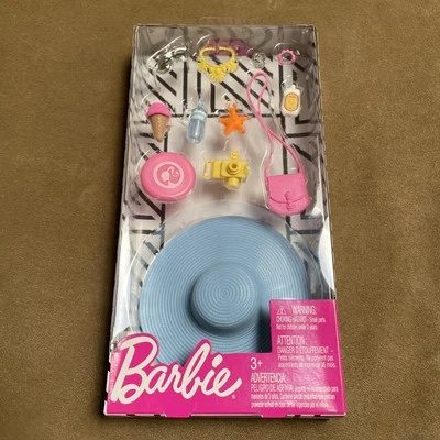 New Mattel Barbie Summer Fun Accessory Pack 12 Pieces - Image 1 of 4