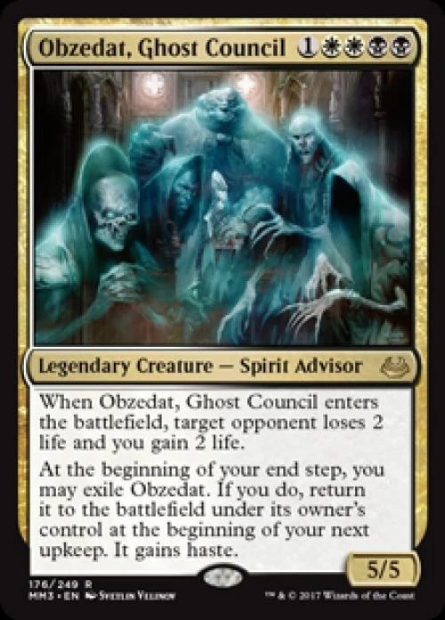 ~ Obzedat, Ghost Council ~ LP ~ Modern Masters 2017 ~ MTG ~ - Image 1 of 1