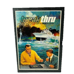 Break Thru 3M Estantería Juego de Mesa Completo De Colección 1965 Estrategia Evasión Captura - Imagen 1 de 8