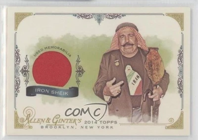 2014 Topps Allen & Ginter's Full Size Relics The Iron Sheik #FSR-IS HOF - Image 1 of 2