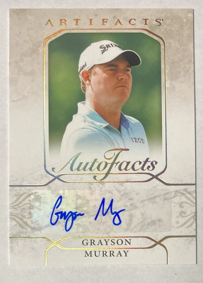 Grayson Murray 2021 Upper Deck Artifacts AutoFacts Rookie Card  (5208) - Image 1 of 2