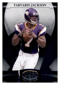 2008 Tarvaris Jackson NFL Juego de tarjetas base PWE Break Vikings #78 certificado - Imagen 1 de 2