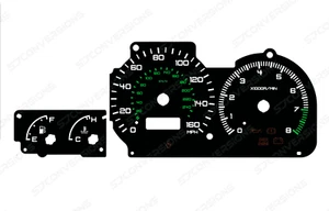Tarjetas de esfera lisa Subaru Impreza GC8 8 colores indicadores - Imagen 1 de 8
