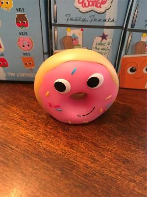 2017 Kidrobot Yummy World TASTY TREATS Vinyl Mini Toy STRAWBERRY/PINK DONUT 3/24 - Image 1 of 4