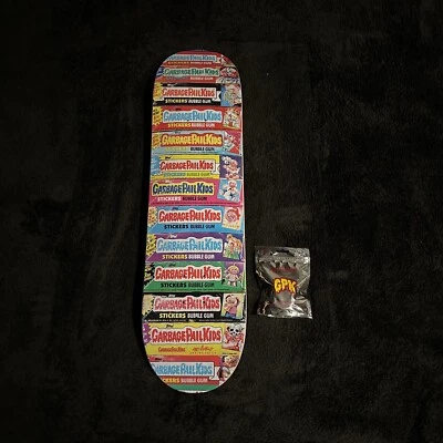 Garbage Pail Kids Get a Grip "HERITAGE DECK" skateboard & Series 1 Mystery Wheel - Image 1 of 2