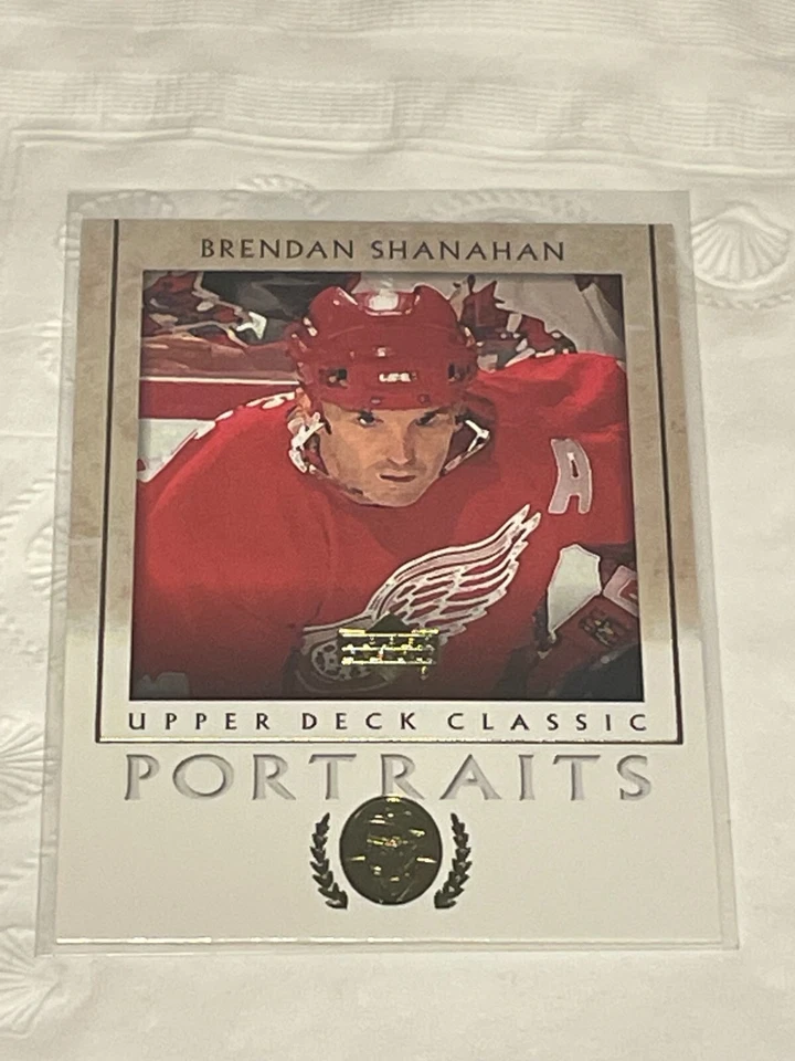 2002-03 UD Classic Portraits Red Wings Hockey Card #37 Brendan Shanahan - Image 1 of 1