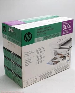 HP DeskJet 4255e Wireless All-in-One Color Printer, Scanner, Copier - White - Picture 1 of 3