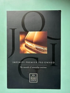 Vintage Auto Sales Brochure: 1997 Infiniti, pre-owned - Picture 1 of 1