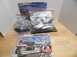 Mega Bloks ProBuilder Harley-Davidson MotorCycles V-Rod 9773 COMPLETE - Picture 1 of 5