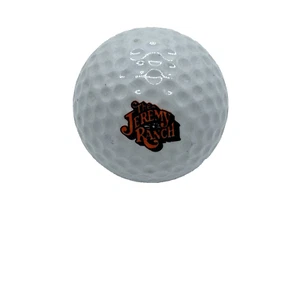 Vintage The Jeremy Ranch Golf and Country Club Logo Golf Ball - Picture 1 of 3