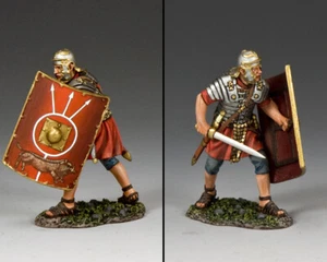 KING & COUNTRY IMPERIO ROMANO ROM017 LEGIONARIO ROMANO EMPUJE CON ESPADA SIN USAR EN CAJA - Imagen 1 de 1