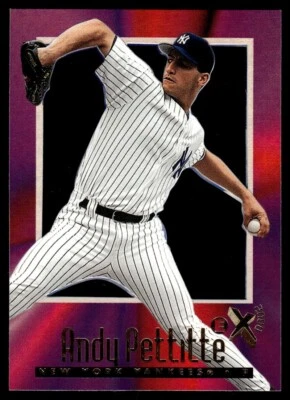 1997 SKYBOX EX 2000 Andy Pettitte New York Yankees/Atlanta Braves #34 - Image 1 of 2