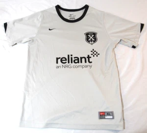 NIKE Dri-Fit HESC "X" Soccer Reliant NRG Company Grey Jersey Shirt Size XL - Picture 1 of 7