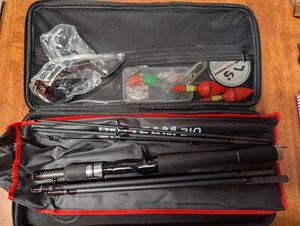 BNTTEAM 210 Tragbare Angeln Spinnrute & Rolle Combo Set - Bild 1 von 4