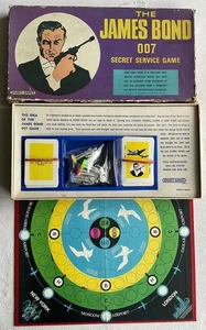 Juego de mesa coleccionable vintage “James Bond 007 Secret Service” Spears Games 1966 - Imagen 1 de 24